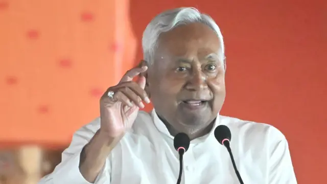 मुख्यमंत्री नीतीश कुमार