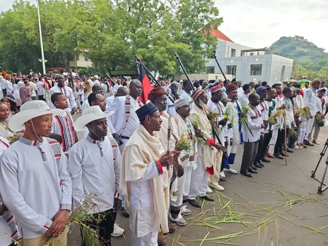 Hirmaattota Irreecha malkaa Baaroo bara 2025