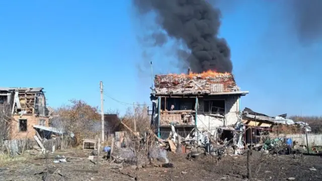 Развалины жилого дома
