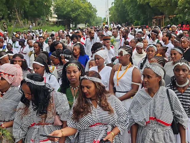 Hirmaattota Irreecha malkaa Baaroo bara 2025