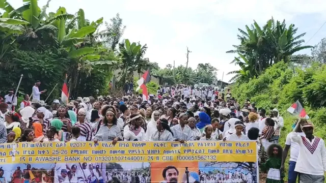 Godina saba Majaang ummata magaalaa Meexxii irreeffachaa jiran