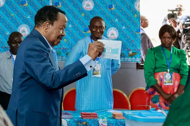 Rais Paul Biya atangazwa mshindi wa Urais nchini Cameroon