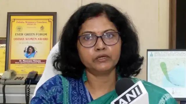 भुवनेश्वर में भारत मौसम विज्ञान विभाग की डायरेक्टर डॉक्टर मनोरमा मोहंती