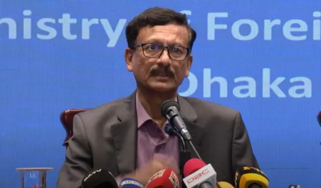 বাংলাদেশের পররাষ্ট্র বিষয়ক উপদেষ্টা তৌহিদ হোসেন।