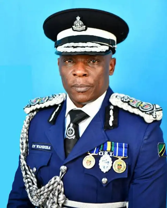 Picha ya Inspekta jenerali wa polisi Tanzania Camillus Wambura