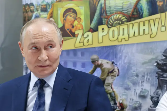 Путин рассказал о новом оружии с ядерной энергетической установкой в госпитале, в котором лежат раненые на войне в Украине