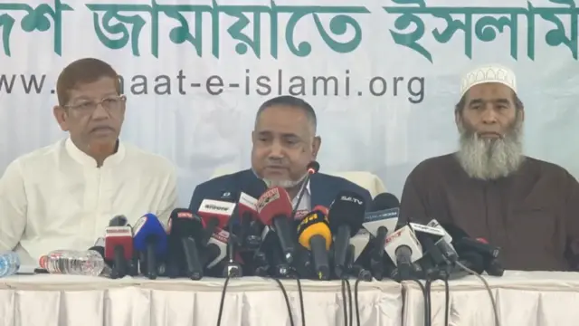 জামায়াতের সংবাদ সম্মেলন