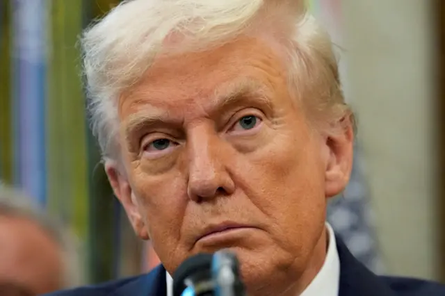الرئيس الأمريكي دونالد ترامب