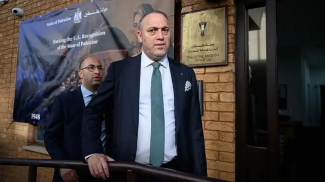 حسام زملط، السفير الفلسطيني لدى المملكة المتحدة