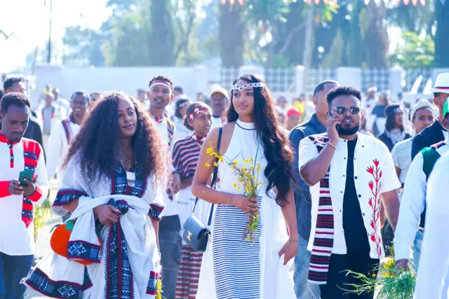 Hirmaattota Irreechaa