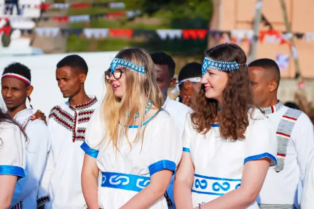 Hirmaattota Irreechaa