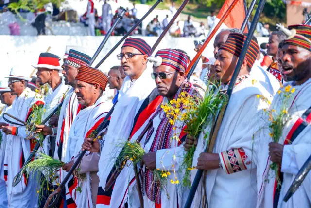 Hirmaattota Irreechaa