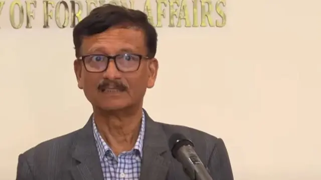 পররাষ্ট্র উপদেষ্টা তৌহিদ হোসেন