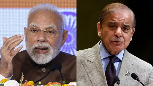 पीएम मोदी और शहबाज़ शरीफ़