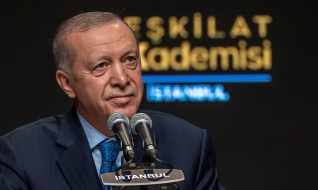 الرئيس التركي رجب طيب أردوغان