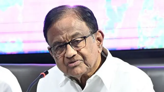 कांग्रेस नेता पी चिदंबरम