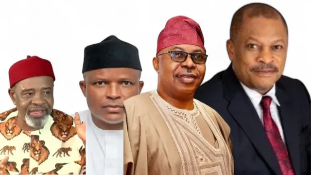 Wasu abokan siyasar Nyesom Wike a PDP