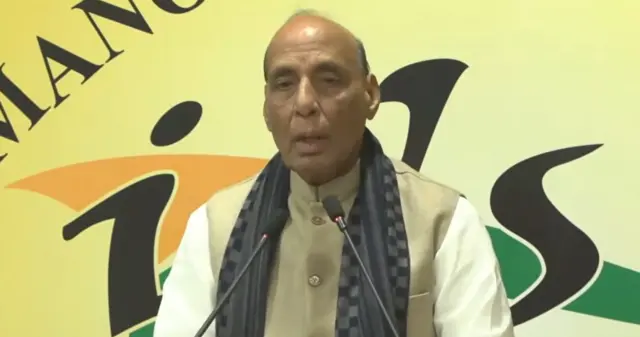 रक्षा मंत्री राजनाथ सिंह