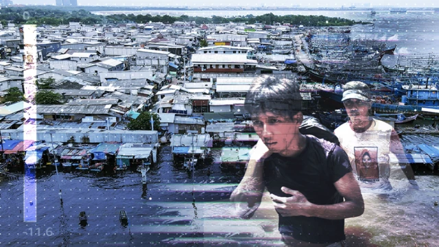 ဂျာကာတာမြို့ မြေကျွံကျမှု ခြေအနေကို ပြသတဲ့ သရုပ်ဖော်ပုံ