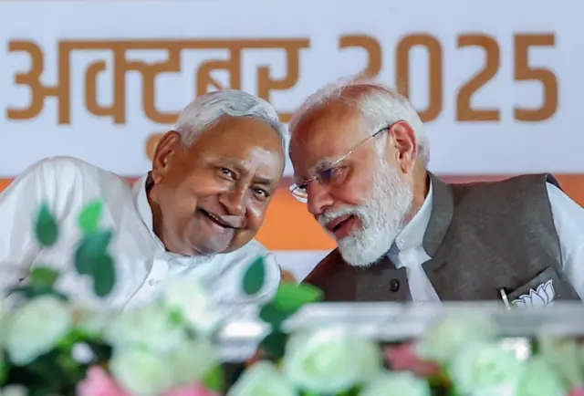 ਨਿਤੀਸ਼ ਕੁਮਾਰ ਅਤੇ ਨਰਿੰਦਰ ਮੋਦੀ