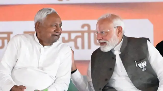 नीतीश कुमार और नरेंद्र मोदी