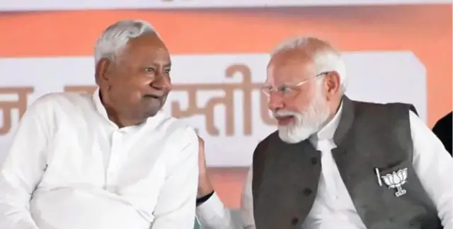 नितीश आणि मोदी