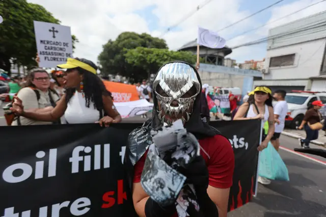 Masu zanga-zanga a Brazil