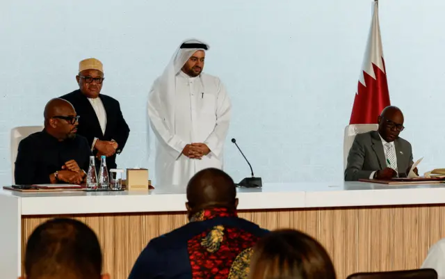 Wakilan M23 da na gwamnatin Kongo