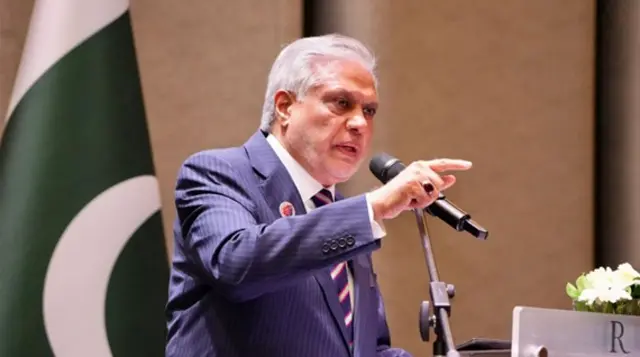 پاکستان کے نائب وزیراعظم اور وزیر خارجہ سینیٹر محمد اسحاق ڈار