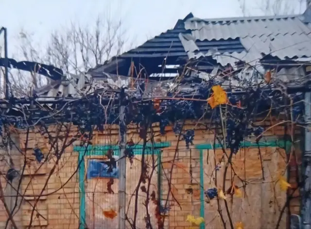 Поврежденный дом