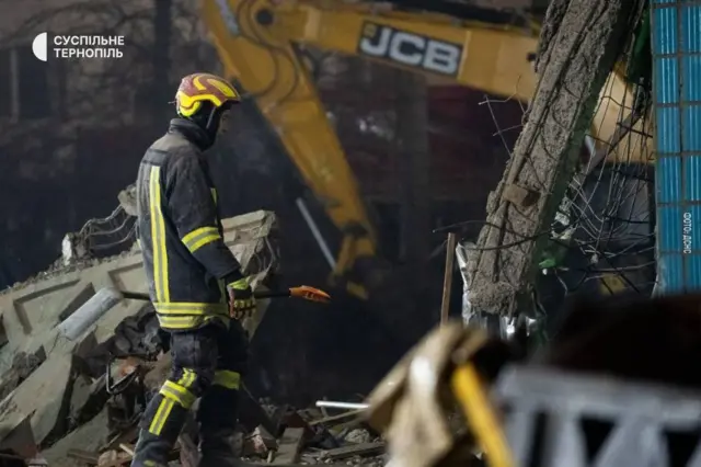 Поисково-спасательные работы — фото «Суспільне Тернопіль»