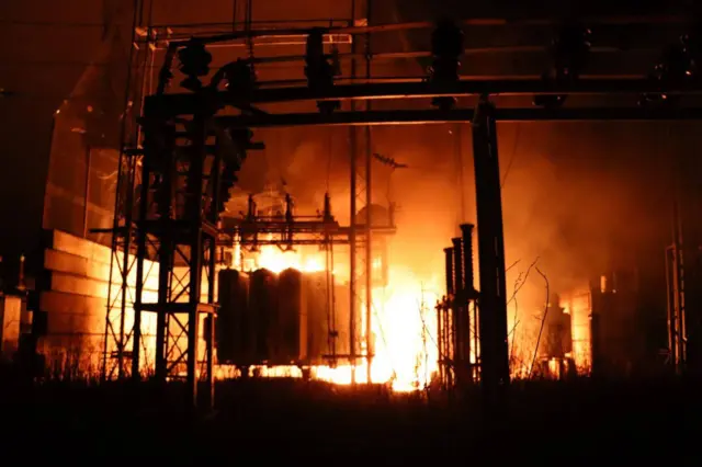 пожар на промышленном объекте