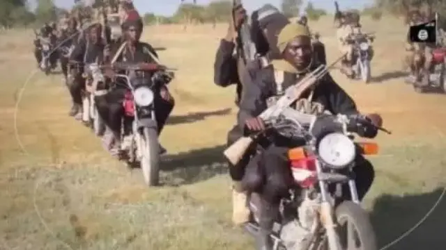 ƴanbindiga a kan babura