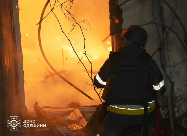 пожар в Одесской области