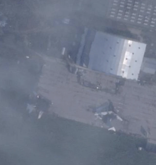 спутниковый снимок аэродрому Таганрогского авиационного научно-технического комплекса имени Бериева