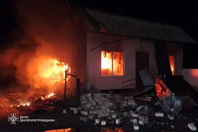 Последствия атаки на Днепропетровскую область