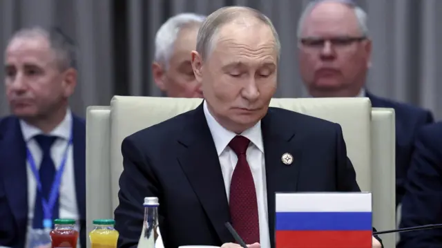 Путин в Кыргызстане