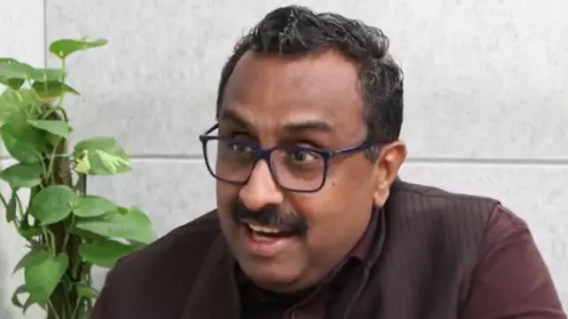 आरएसएस नेता राम माधव