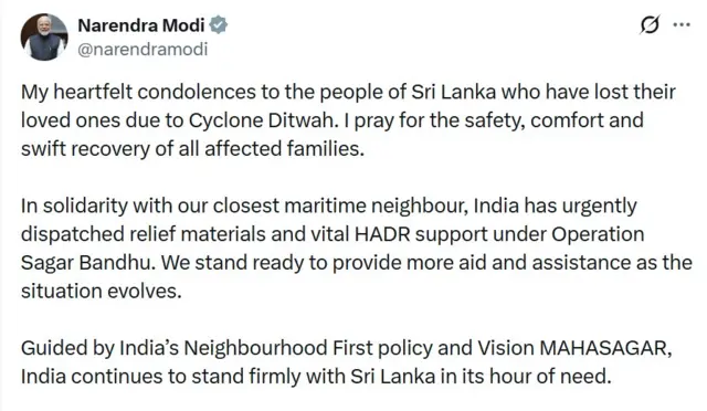 पीएम मोदी का एक्स पर किया पोस्ट