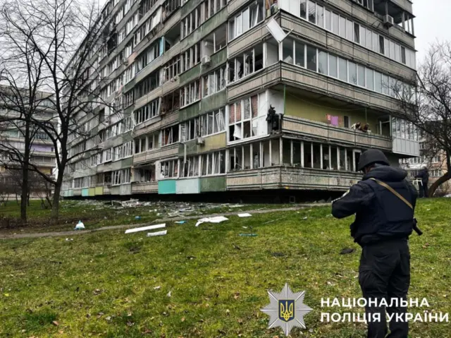 В Киевской области пострадали в том числе многоэтажные жилые дома