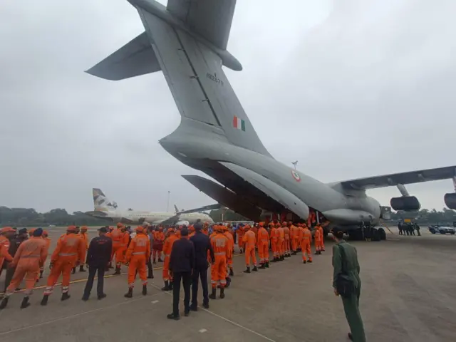 rescue teams