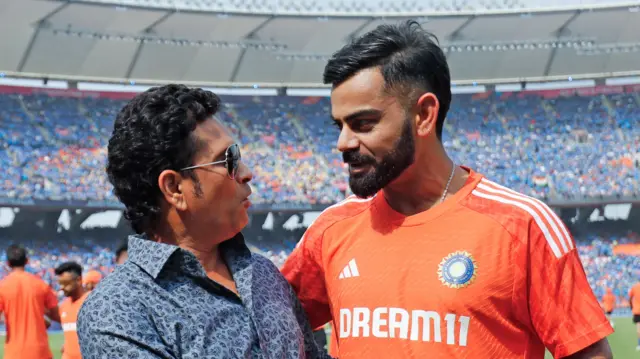 सचिन तेंदुलकर और विराट कोहली
