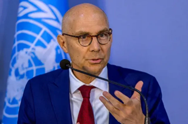 اقوام متحدہ کے ہائی کمشنر برائے انسانی حقوق فولکر ترک