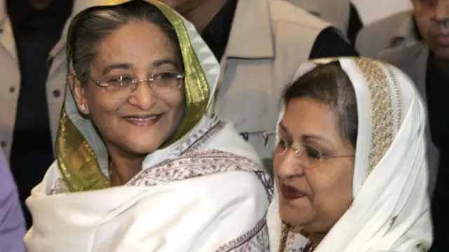 শেখ হাসিনা ও শেখ রেহানা
