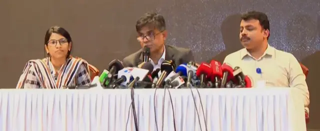 ফরেন সার্ভিস একাডেমিতে সংবাদ সম্মেলন করেন প্রধান উপদেষ্টার প্রেস উইংয়ের সদস্যরা