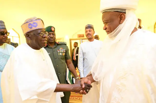 Bola Tinubu da Sarkin Musulmi