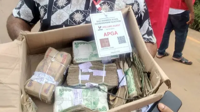 Wani da ake zargi da sayen ƙuri'a a zaɓen gwamnan Anambra