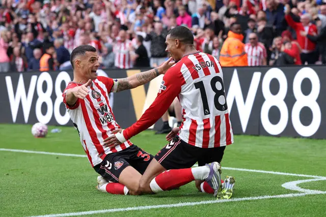 Sanderlaand Arsenaal waliin qixa 2-2 xumure