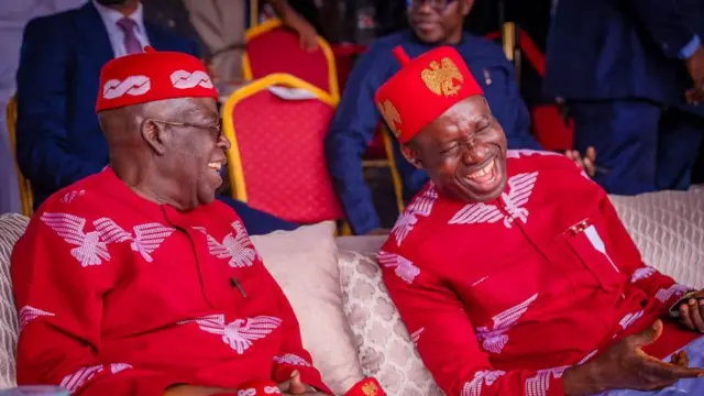 Onyeisiala Bola Tinubu na Gọvanọ Anambra steeti bụ Chukwuma Soludo