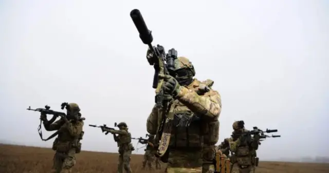 Военнослужащие ВСУ